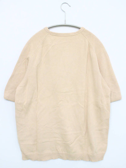 Tシャツ/カットソー/トップス/ベージュ