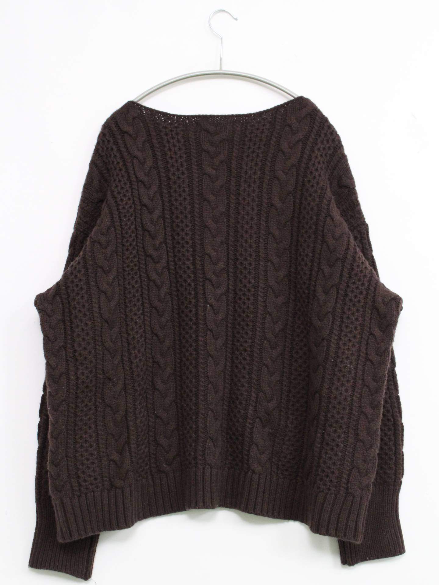 AMERICAN HOLIC/アメリカンホリック/ニット/セーター/トップス/ブラウン/F