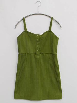 SLY/スライ/キャミソール/トップス/カーキ/FREE