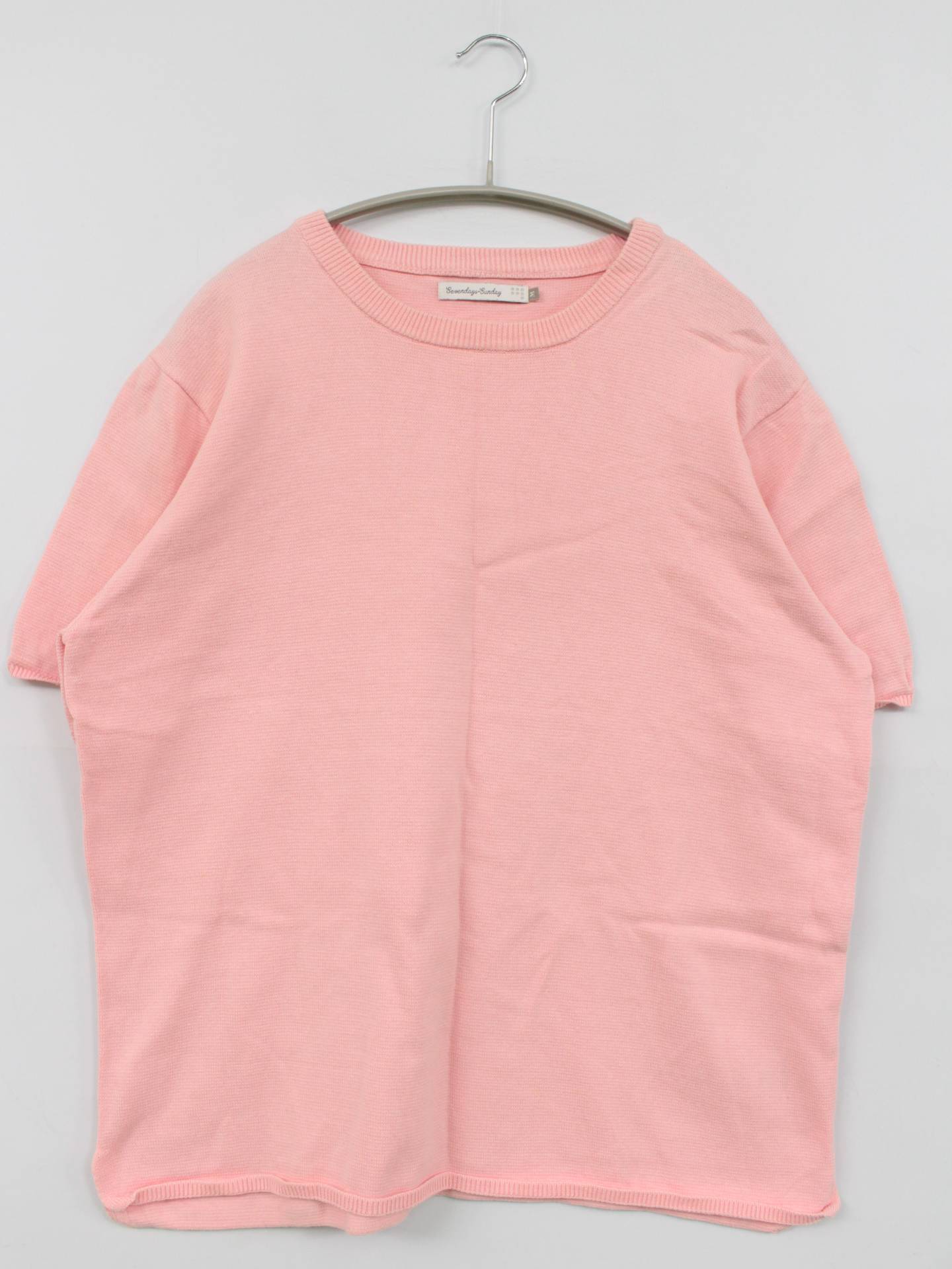 SEVENDAYS=SUNDAY/セブンデイズサンデイ/ニット/セーター/トップス/ピンク/M