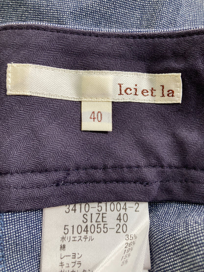 Iciet la/スラックス/パンツ/グレー/40