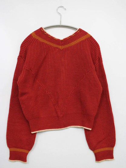 Lily brown/リリーブラウン/カーディガン/ボレロ/トップス/レッド/F