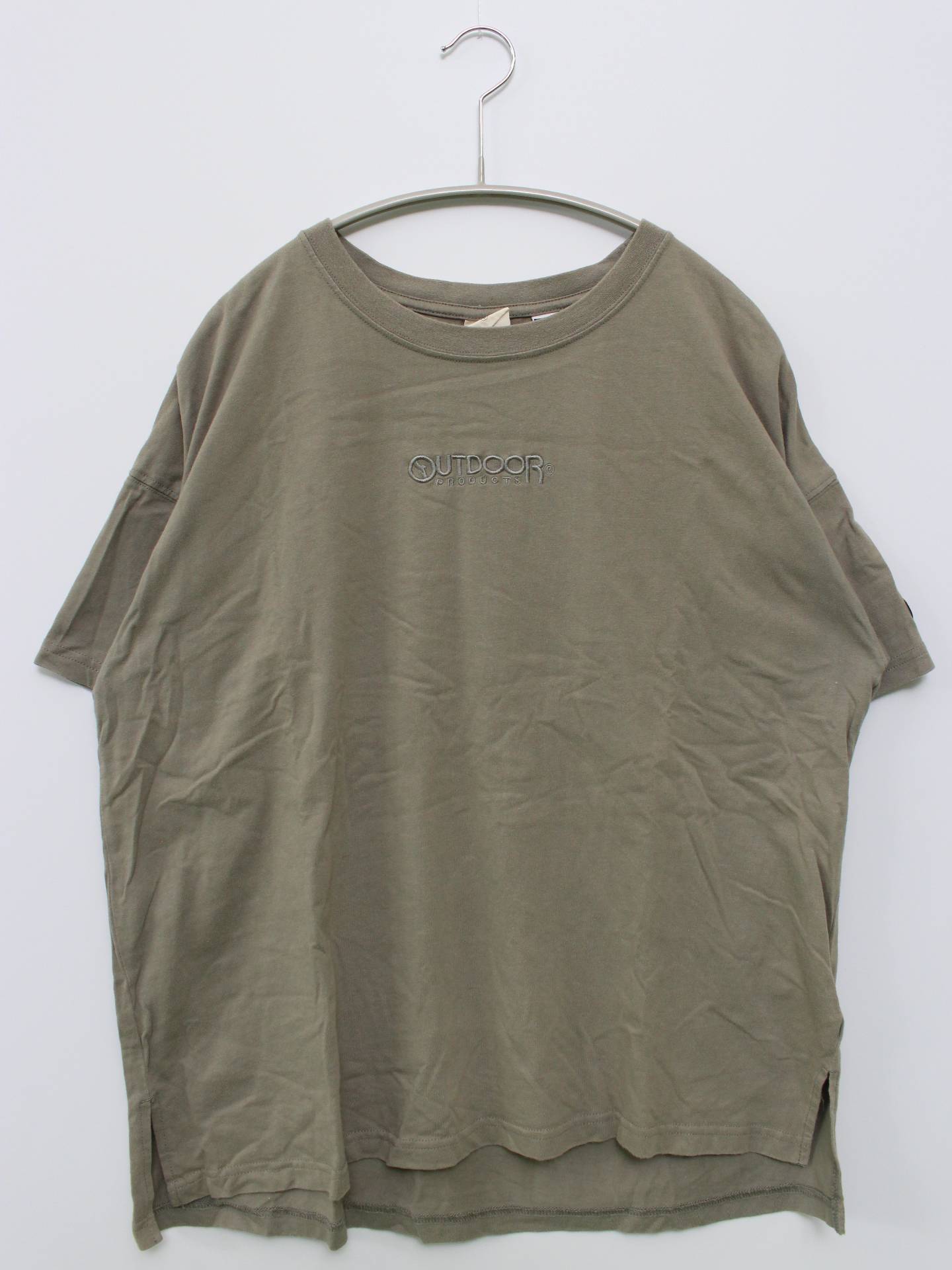 OUTDOOR/Tシャツ/カットソー/トップス/カーキ/L