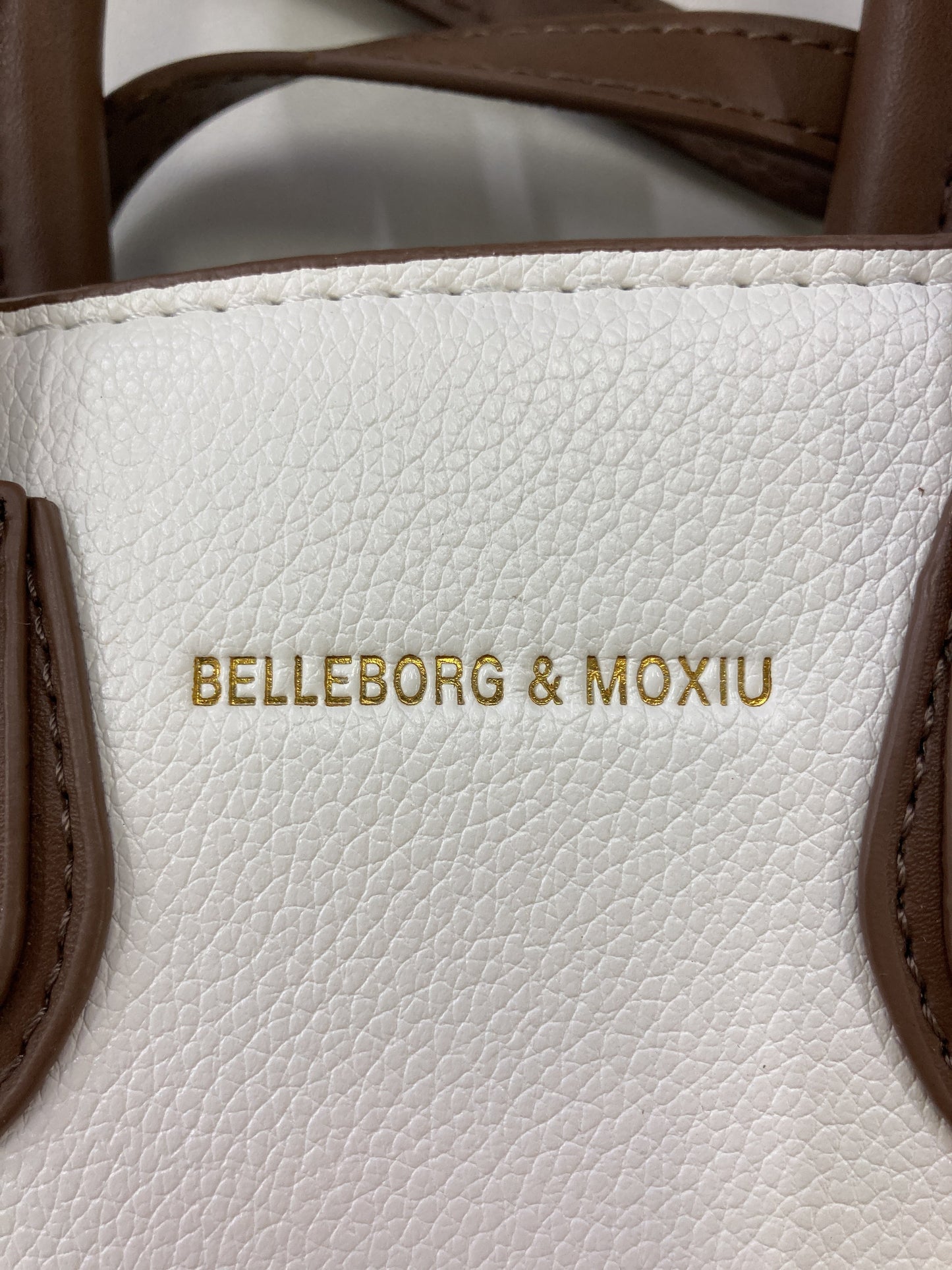 BELLEBORG & MOXIU/ハンドバッグ/バッグ/ホワイト