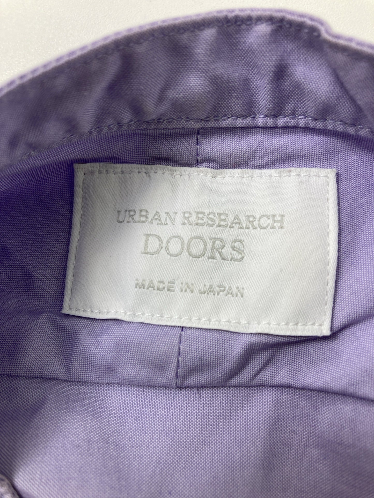 URBAN RESEARC DOORS/アーバンリサーチドアーズ/シャツ/ブラウス/トップス/パープル/One