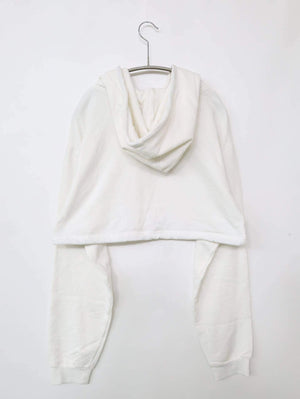 one spo/ワンスポ/パーカー/トップス/ホワイト/M