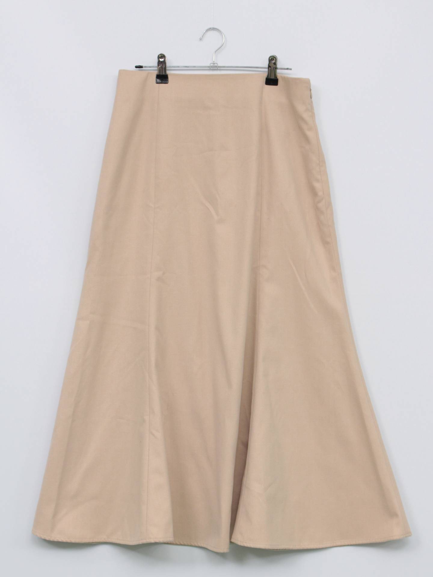 UNIQLO/ユニクロ/ロングスカート/スカート/ベージュ/ウエスト70cm　ヒップ97cm