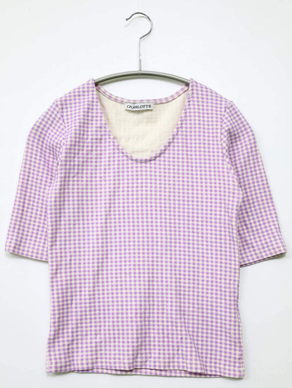 CHARLOTTE/Tシャツ/カットソー/トップス/ピンク