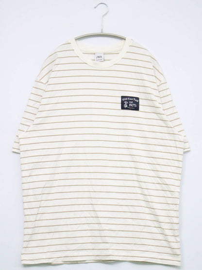 ZARA/ザラ/Tシャツ/カットソー/トップス/ホワイト/L