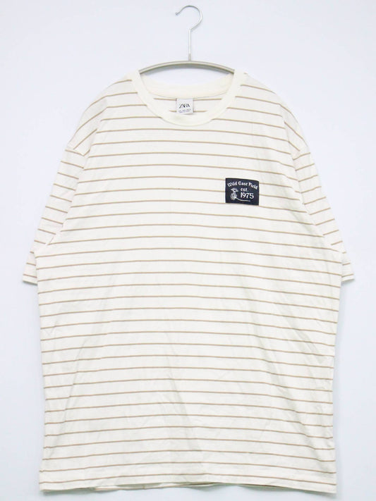 ZARA/ザラ/Tシャツ/カットソー/トップス/ホワイト/L