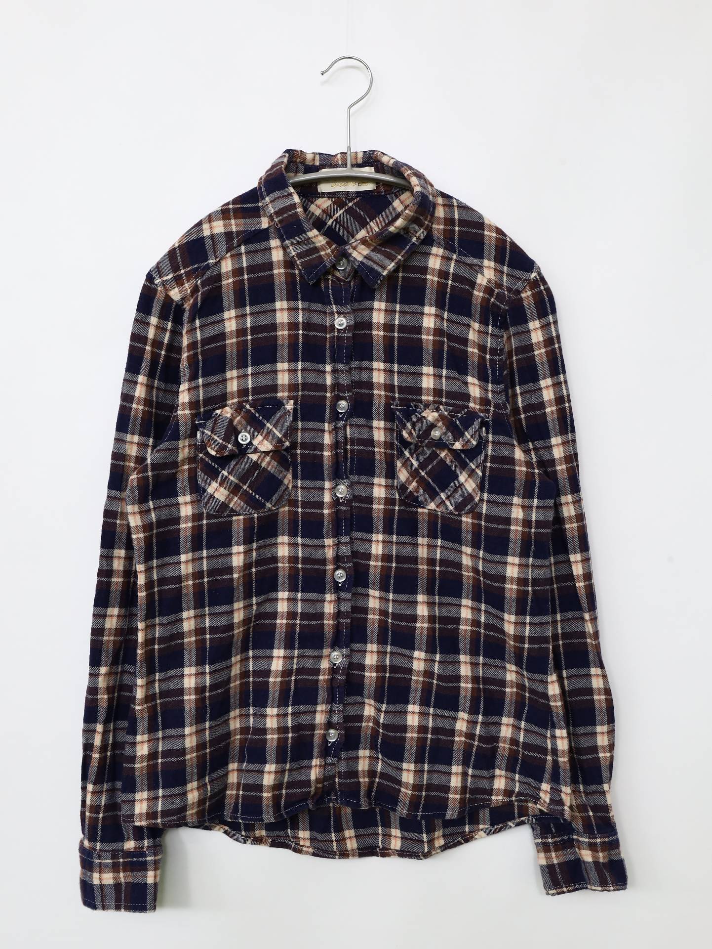 w closet/ダブルクローゼット/シャツ/ブラウス/トップス/ネイビー/M