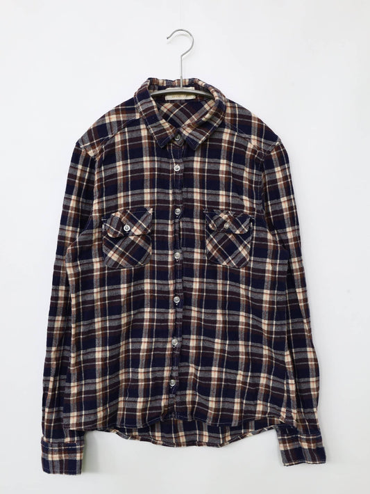 w closet/ダブルクローゼット/シャツ/ブラウス/トップス/ネイビー/M