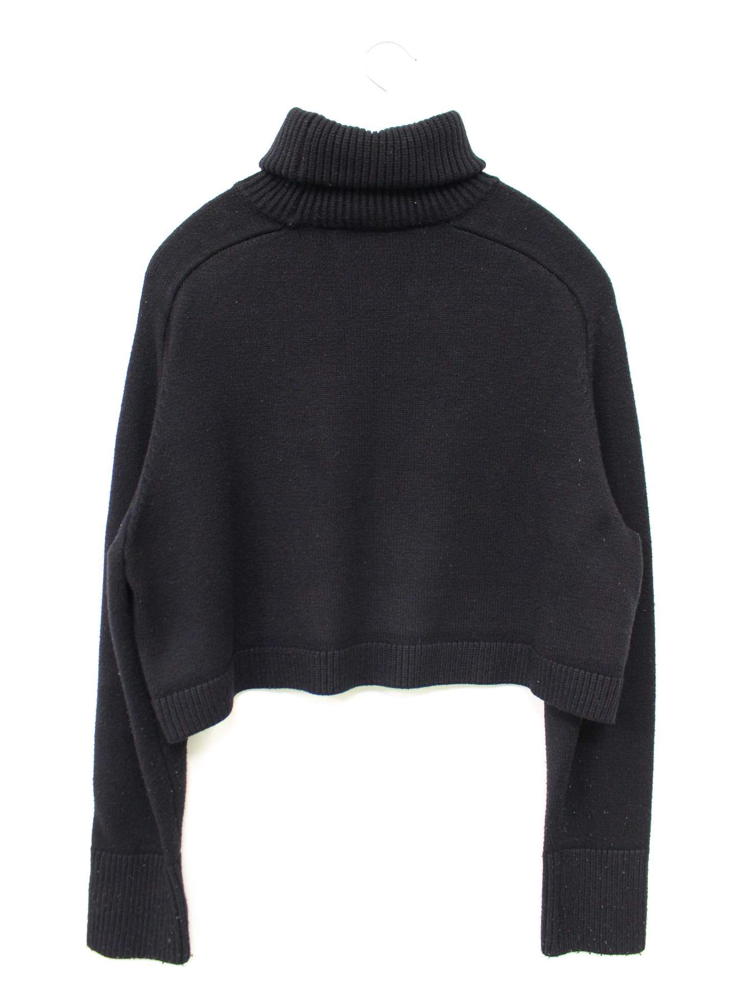 ZARA/ザラ/ニット/セーター/トップス/ブラック/EUR M/USA M/ MEX 28