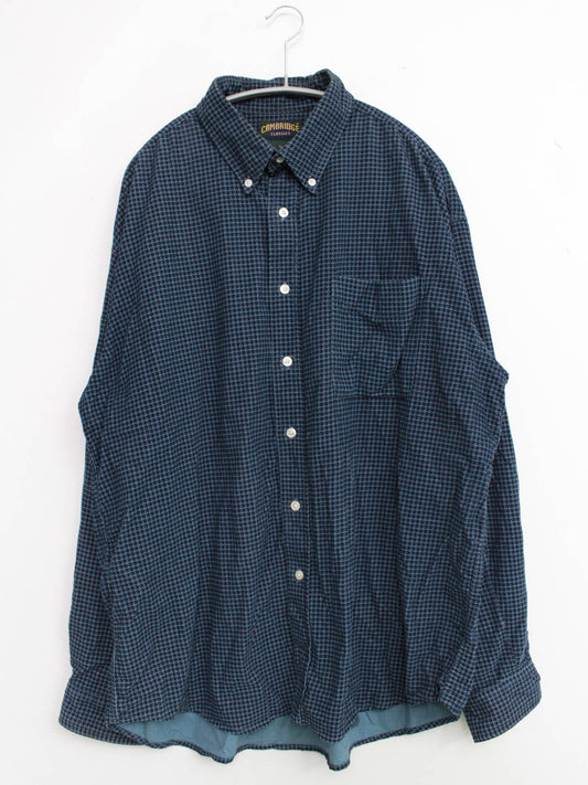 CAMBRIDGE/シャツ/ブラウス/トップス/ネイビー/XL