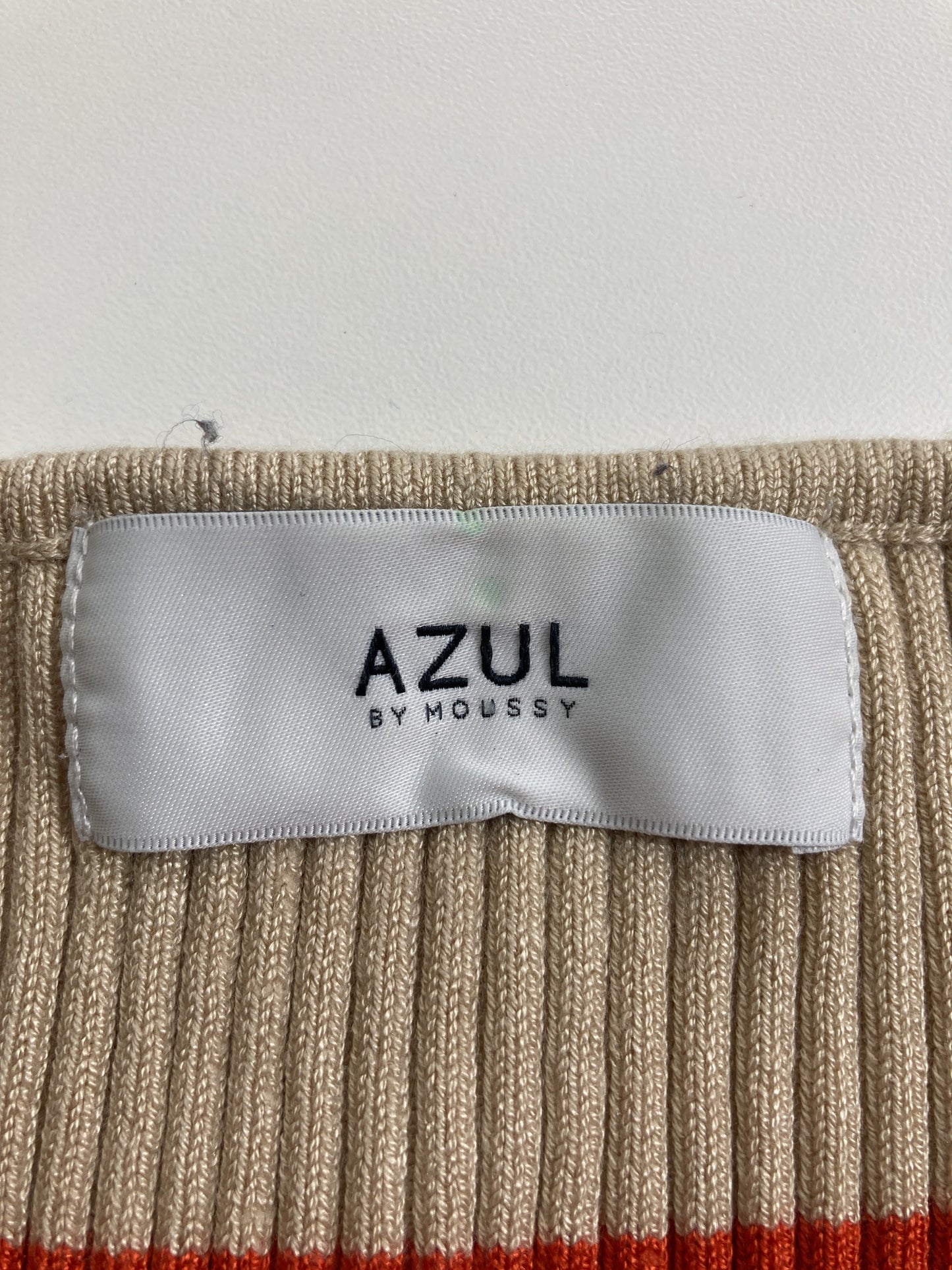 AZUL by MOUSSY/アズールバイマウジー/ニット/セーター/トップス/オレンジ/Ｓ