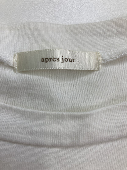 apres jour/アプレジュール/Tシャツ/カットソー/トップス/ホワイト/F