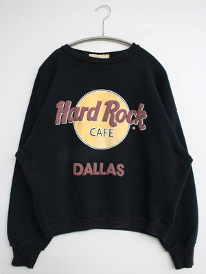 Hard Rock CAFE/ハードロックカフェ/スウェット/トップス/ブラック/S