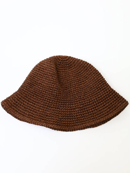 UNIQLO/ユニクロ/バケットハット/帽子/ブラウン/ONE SIZE 55-58cm