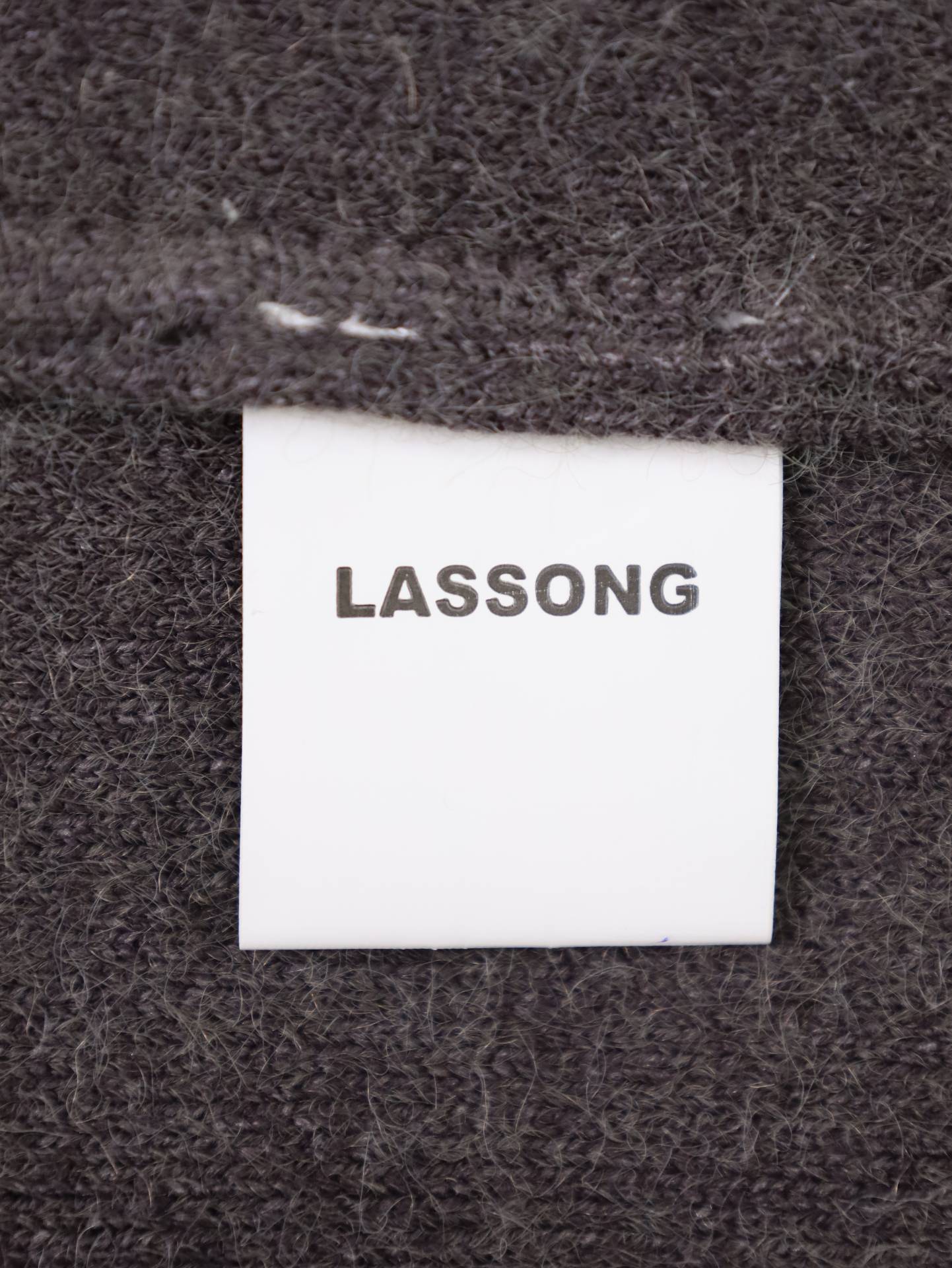 LASSONG/ロングスカート/スカート/グレー