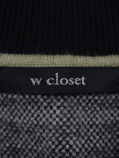 w closet/ダブルクローゼット/ベスト/トップス/ブラック/F