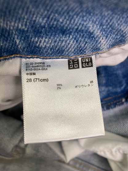 UNIQLO/ユニクロ/デニムパンツ/パンツ/ブルー/28