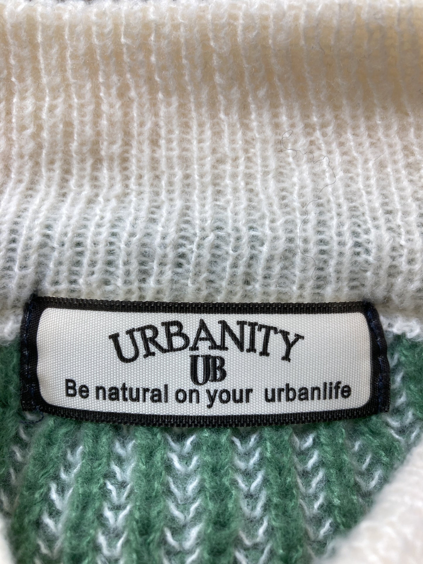 URBANITY/ニット/セーター/トップス/グリーン/M