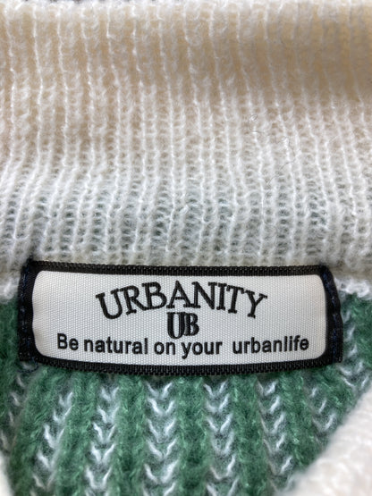URBANITY/ニット/セーター/トップス/グリーン/M