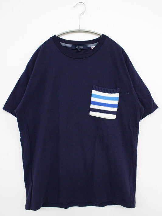 L B works/Tシャツ/カットソー/トップス/ネイビー/L