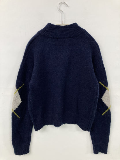 clear/クリア/ニット/セーター/トップス/ネイビー/F