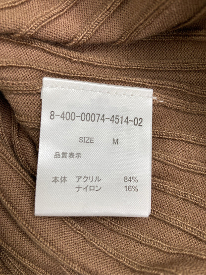 MISCH MASCH/ミッシュマッシュ/ニット/セーター/トップス/ブラウン/M