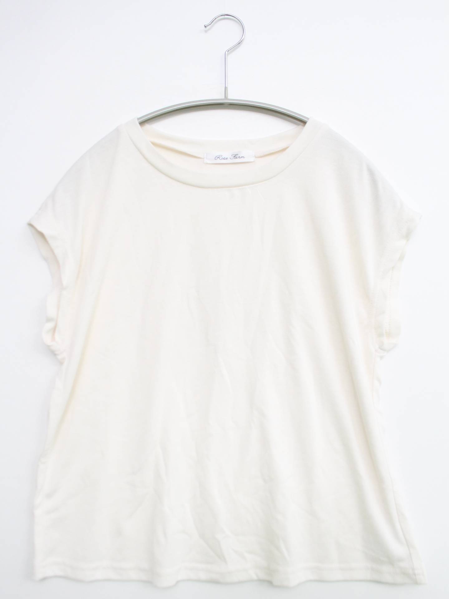 Rose Farm/Tシャツ/カットソー/トップス/ホワイト/L
