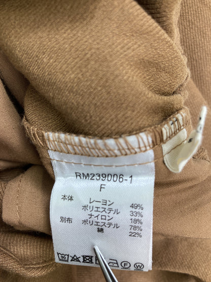 studio CLIP/スタジオクリップ/その他パンツ/パンツ/ブラウン/F