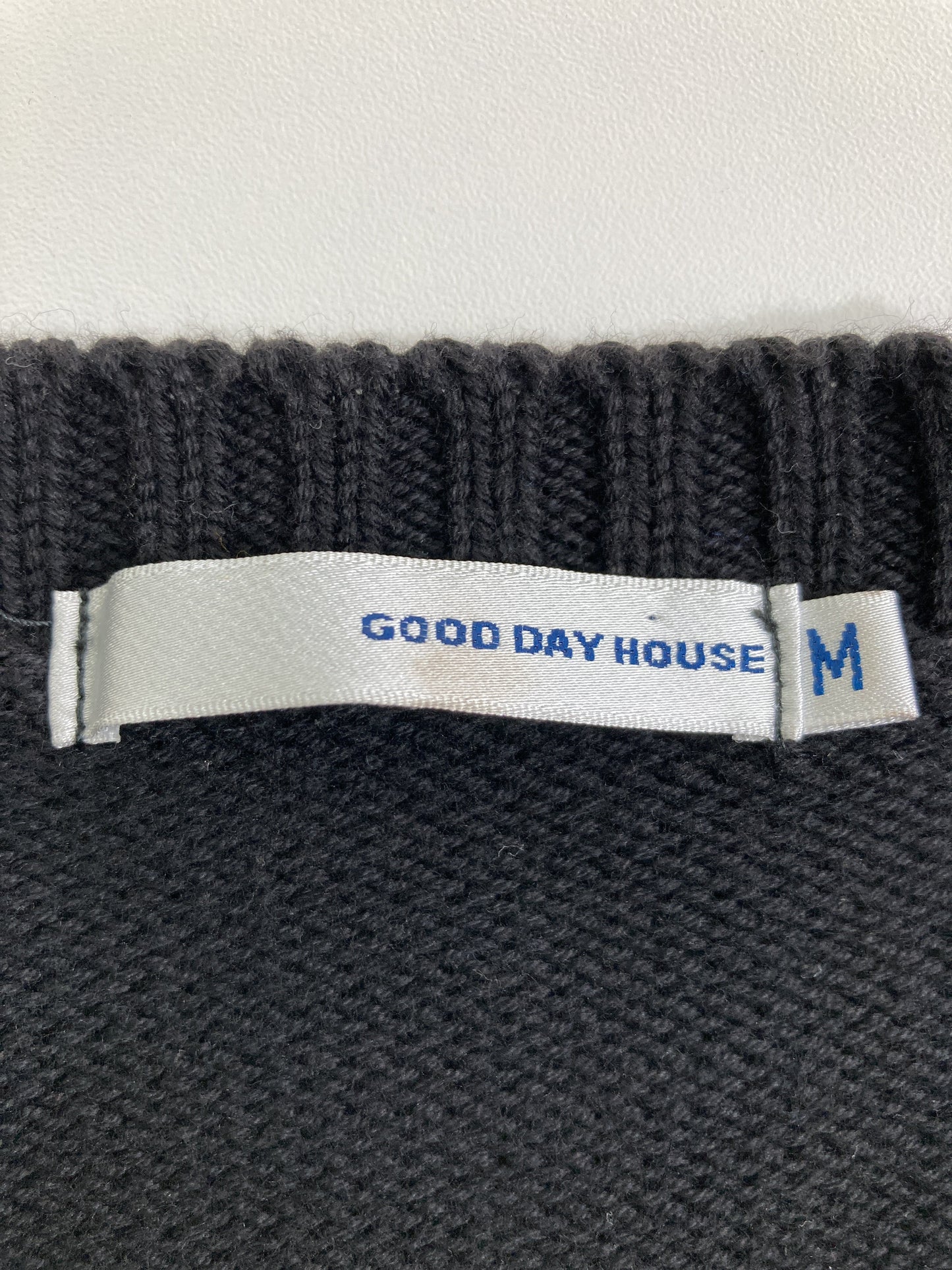GOOD DAY HOUSE/ニット/セーター/トップス/ブラック/M