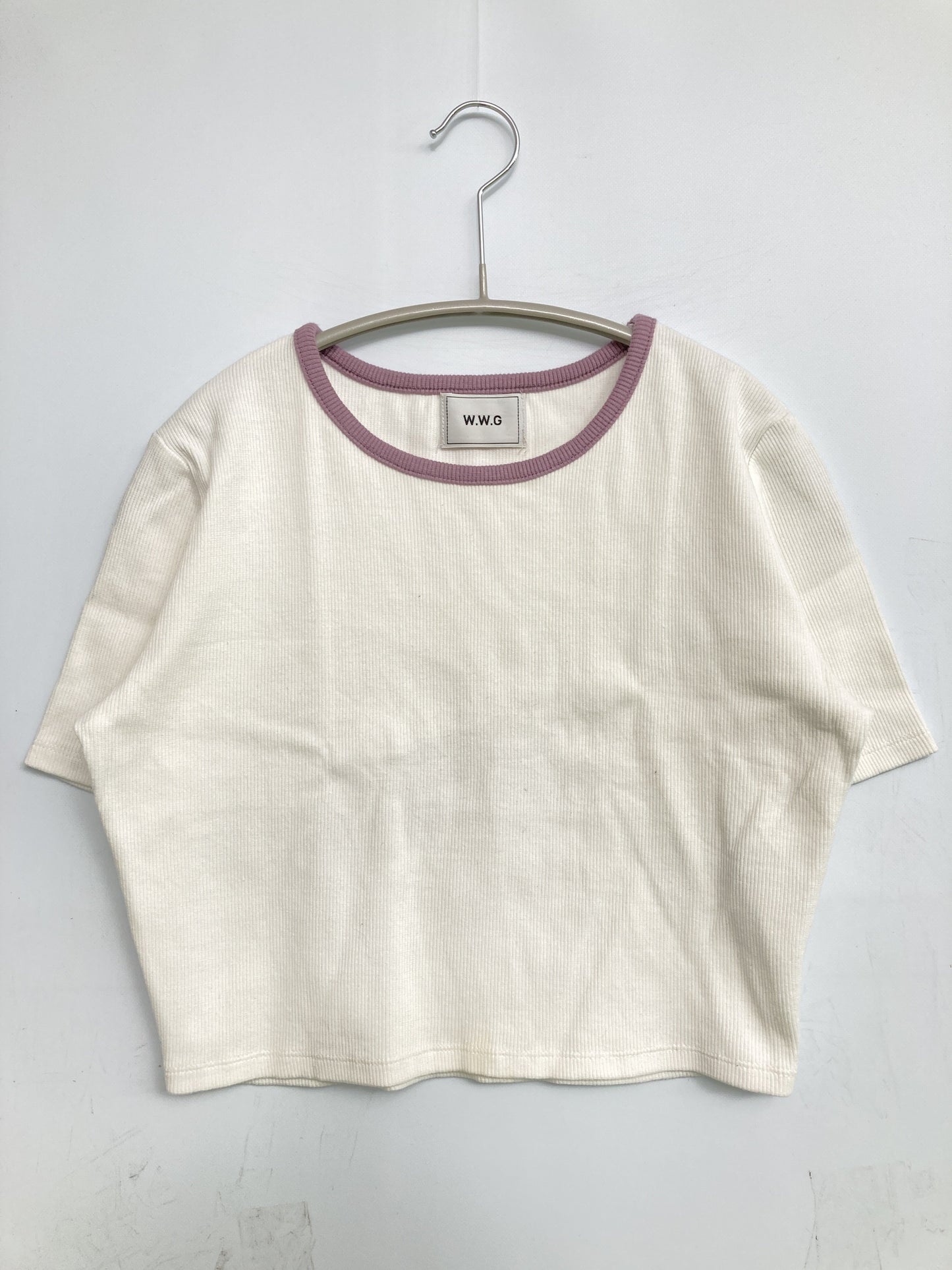 W.W.G/フーズフーギャラリー/Tシャツ/カットソー/トップス/ホワイト/F