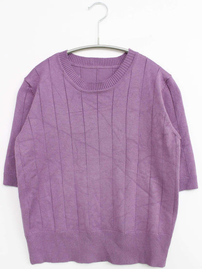 BLUE EAST/ニット/セーター/トップス/パープル