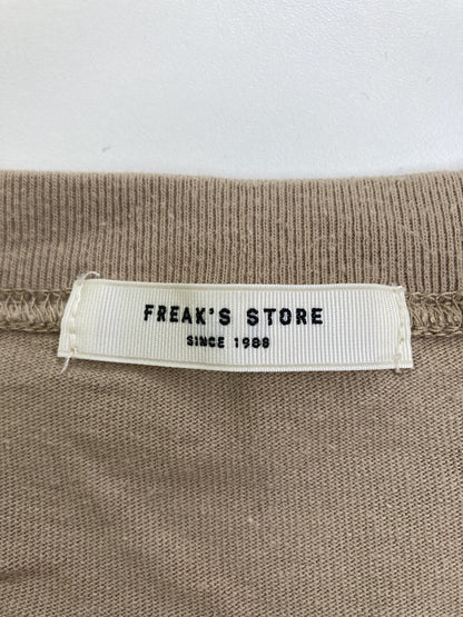 FREAK'S STORE/フリークスストア/Tシャツ/カットソー/トップス/ベージュ/F