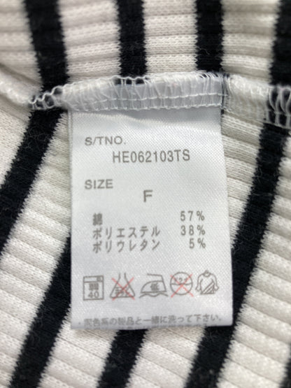 Heather/ヘザー/Tシャツ/カットソー/トップス/ブラック/F