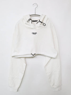 one spo/ワンスポ/パーカー/トップス/ホワイト/M