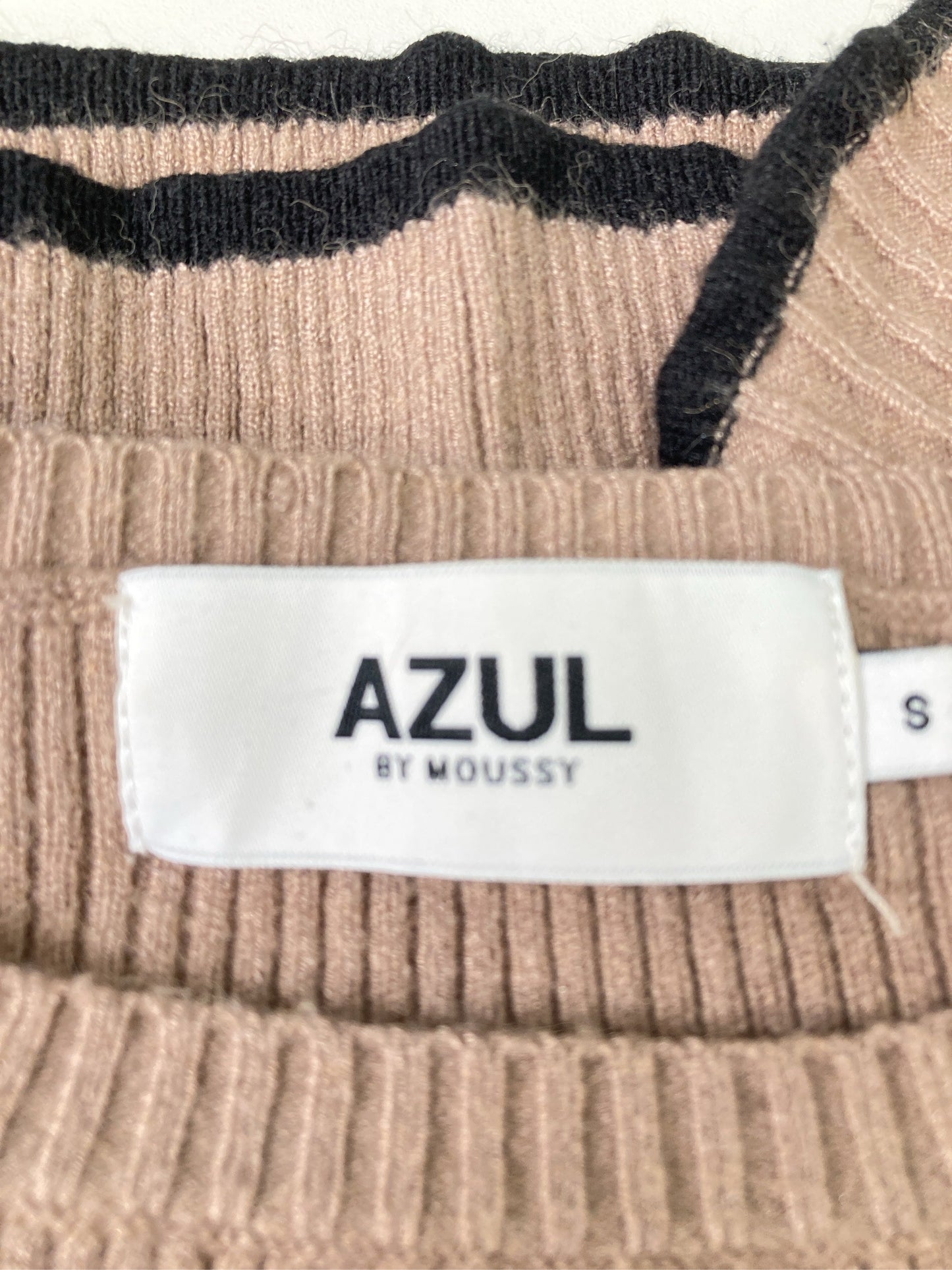 AZUL/アズール/ニット/セーター/トップス/ベージュ/S