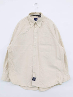 GAP/ギャップ/シャツ/ブラウス/トップス/ベージュ/XS