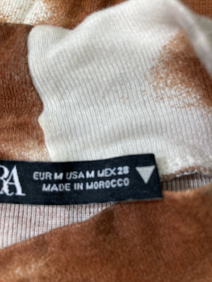 ZARA/ザラ/Tシャツ/カットソー/トップス/ブラウン/M