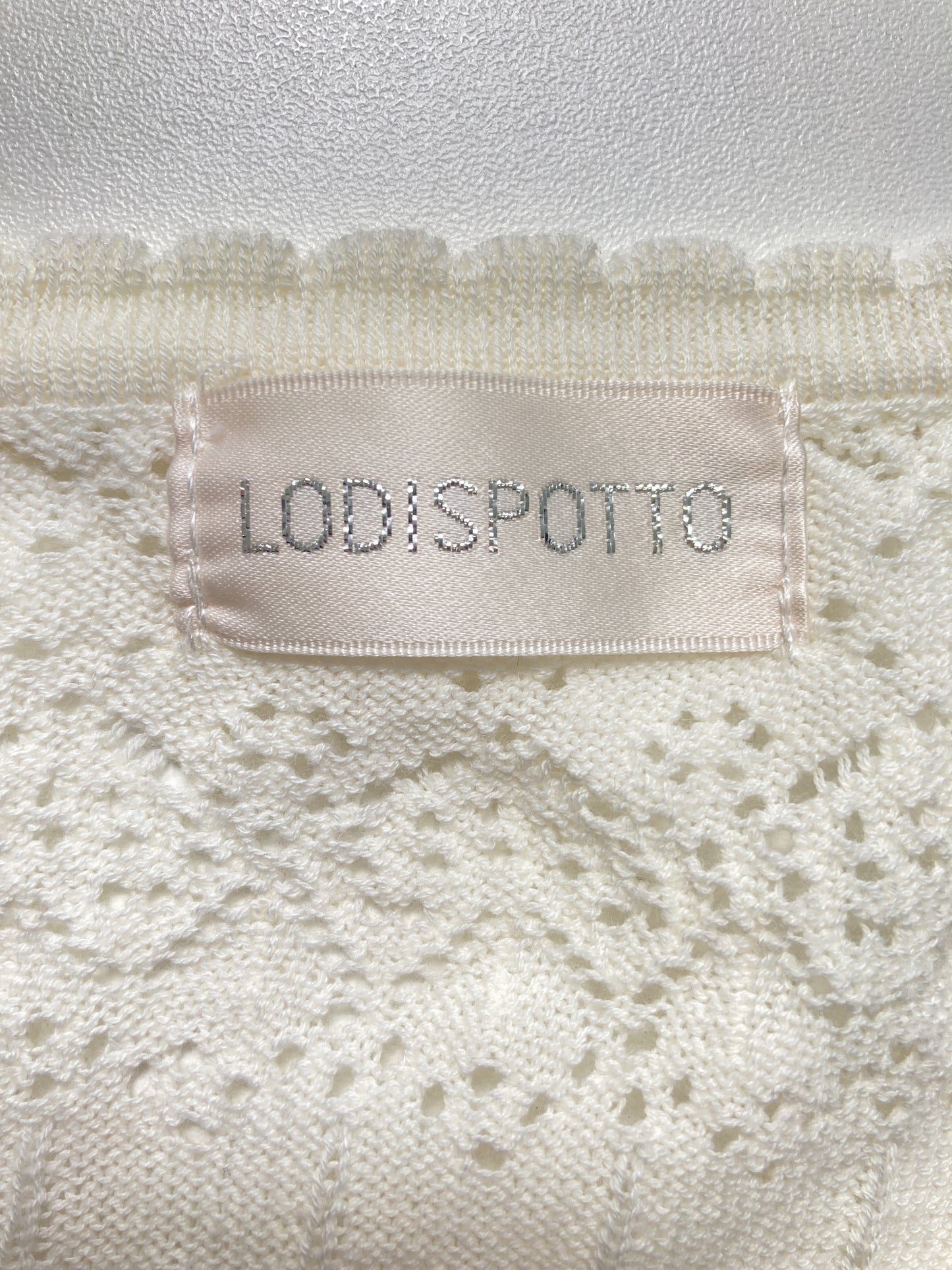 LODISPOTTO/ロディスポット/カーディガン/ボレロ/トップス/ホワイト/M