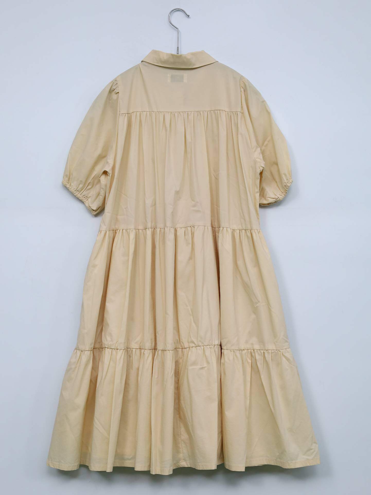 moi tytto/シャツワンピース/ワンピース/ドレス/ベージュ/F