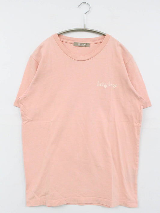 nano UNIVERSE/ナノユニバース/Tシャツ/カットソー/トップス/ピンク/S