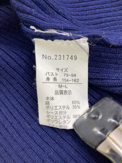 METURE-KREIN/ニット/セーター/トップス/ブルー/M-L