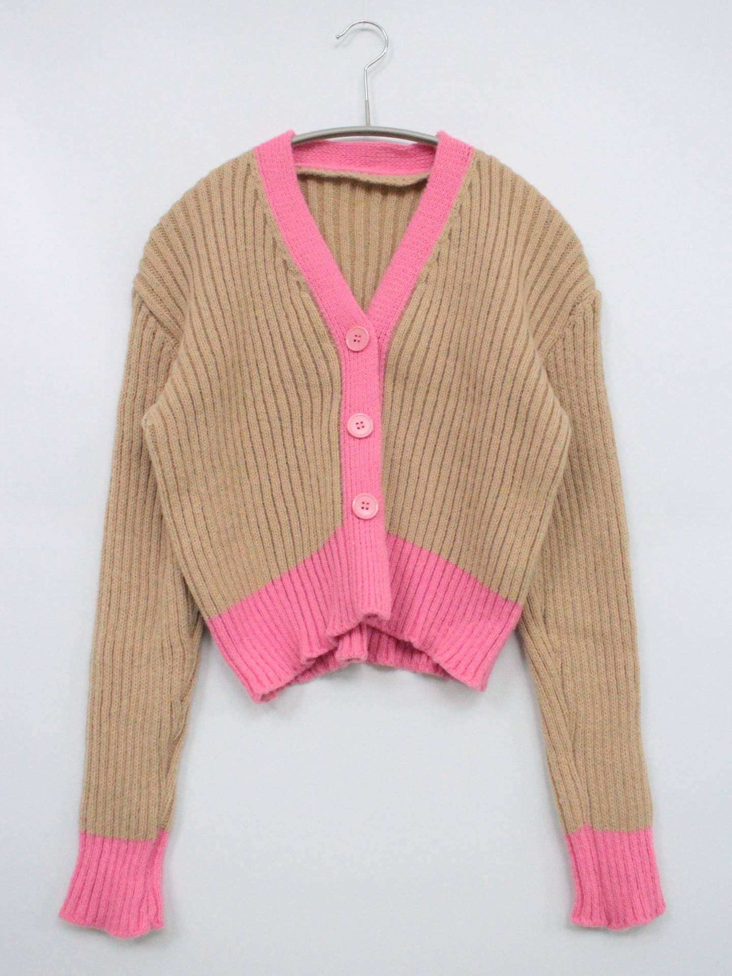 Sibra/カーディガン/ボレロ/トップス/ベージュ