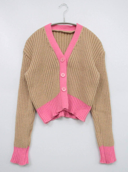 Sibra/カーディガン/ボレロ/トップス/ベージュ