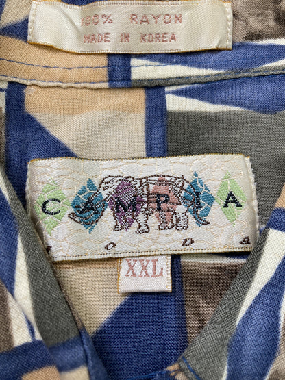 CAMPIA/シャツ/ブラウス/トップス/ベージュ/XXL