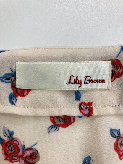 Lily brown/リリーブラウン/シャツ/ブラウス/トップス/ホワイト/F