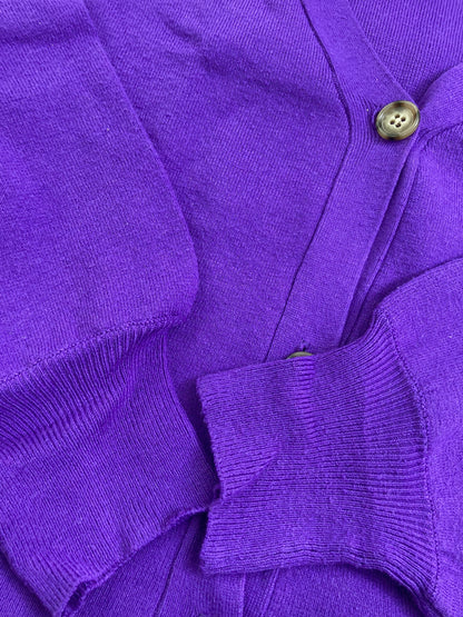 DIRZ/カーディガン/ボレロ/トップス/パープル/M